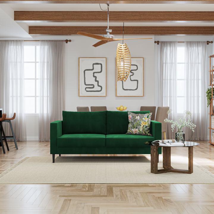 2 Seater Couch Carina Forest Green