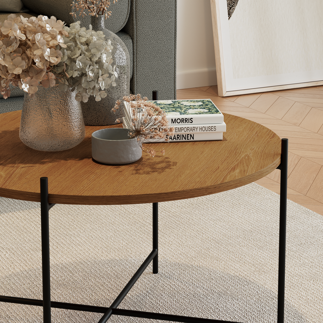 Coffee Table Amira Walnut Finish