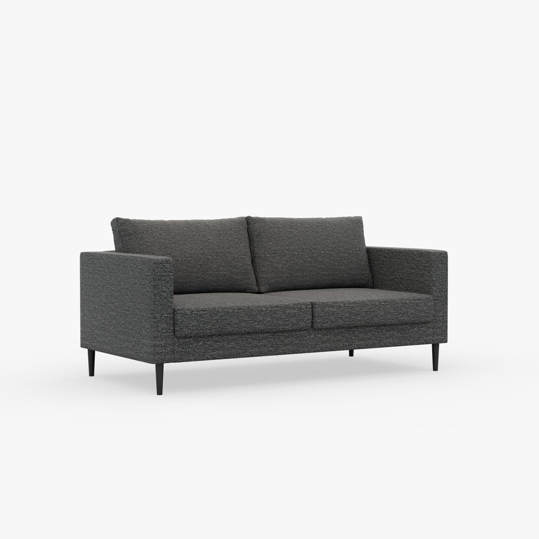 2 Seater Couch Carina Dark Grey