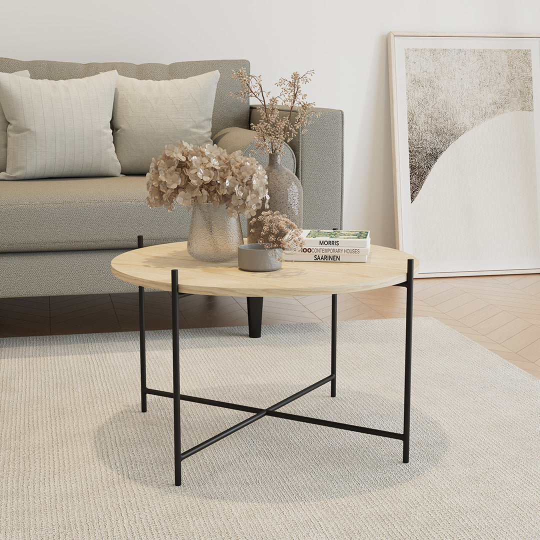 Coffee Table Amira Oak Clear Finish