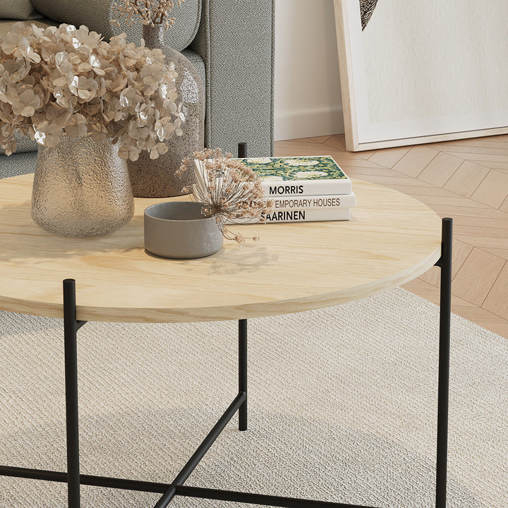 Coffee Table Amira Oak Clear Finish