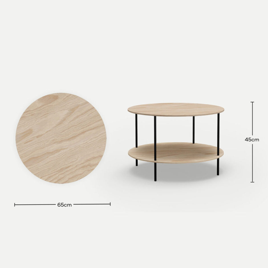 Coffee Table Enkosi Oak Clear Finish