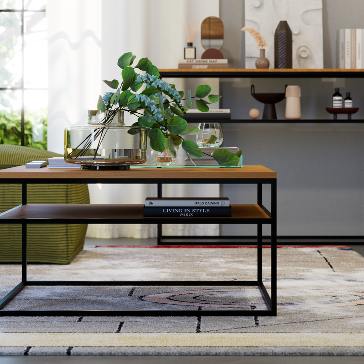 Coffee Table Hill Walnut Finish