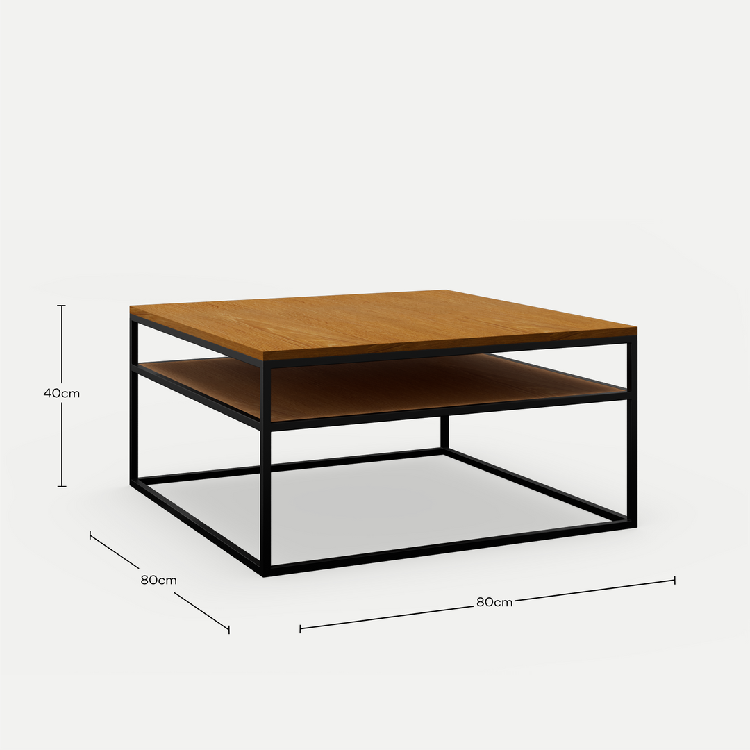 Coffee Table Hill Walnut Finish