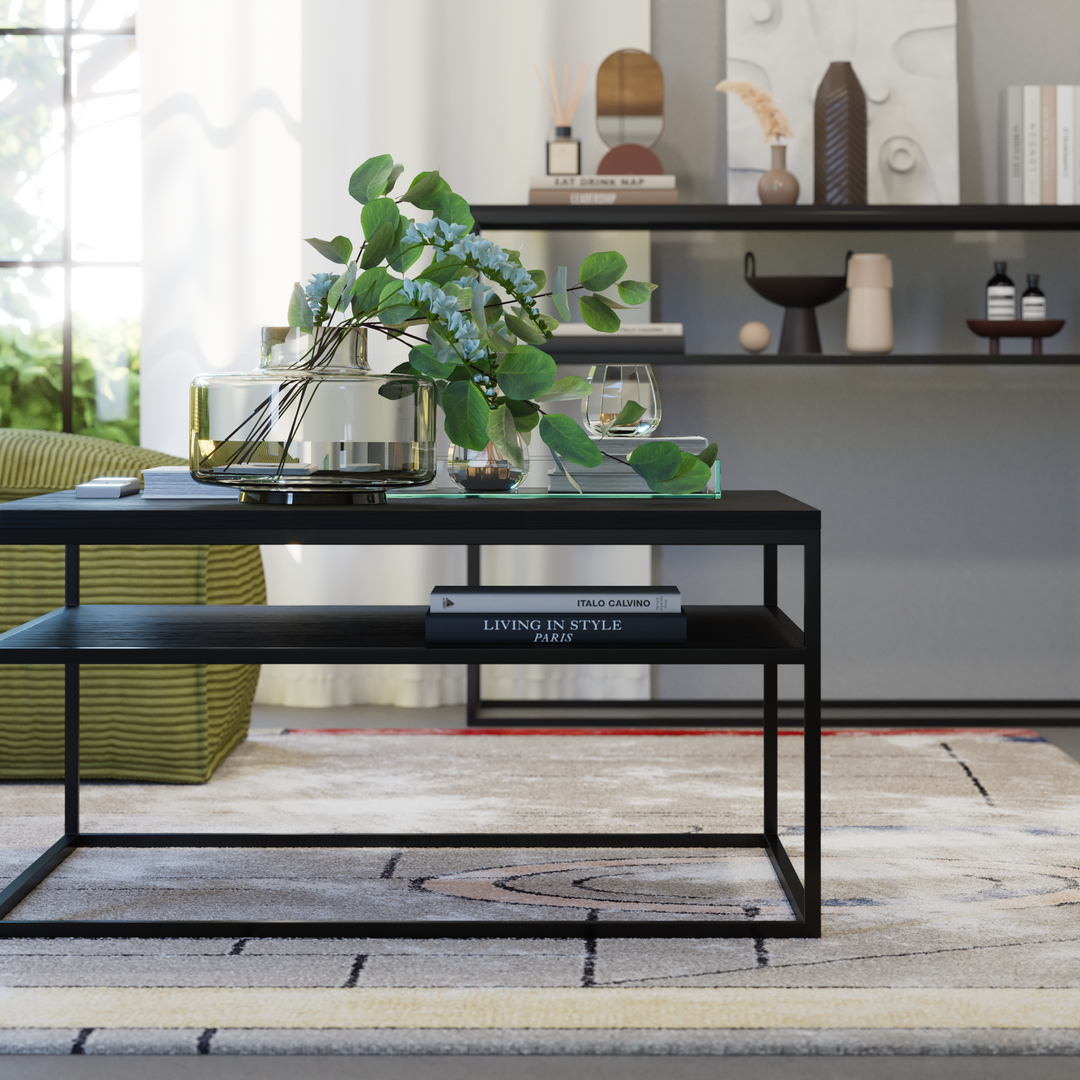 Coffee Table Hill Jet Black