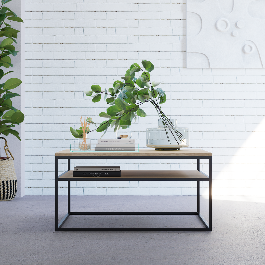 Coffee Table Hill Oak Clear Finish