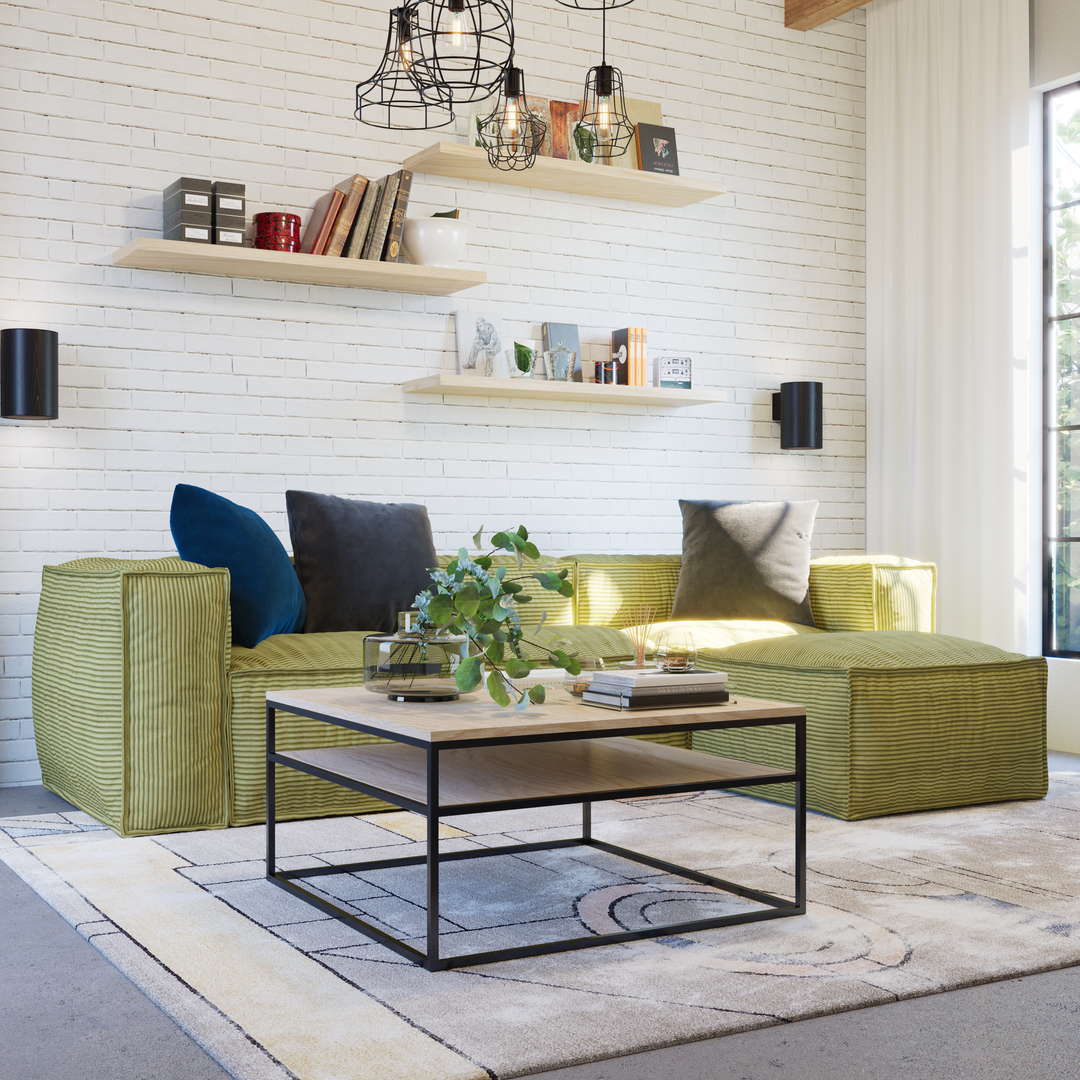 Coffee Table Hill Oak Clear Finish