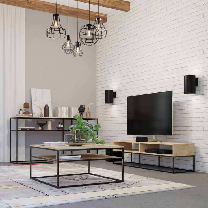 Coffee Table Hill Oak Clear Finish