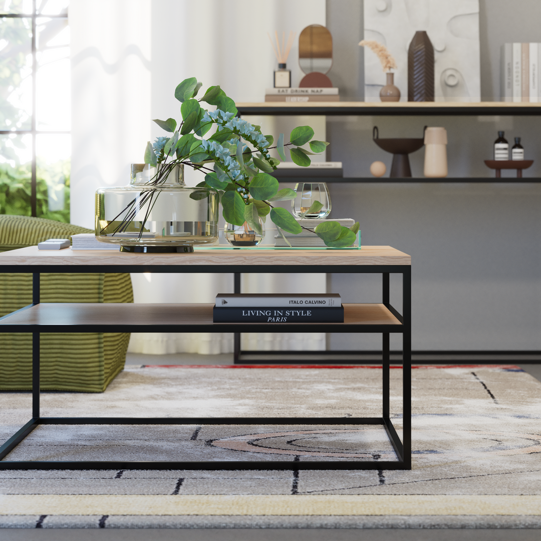 Coffee Table Hill Oak Clear Finish