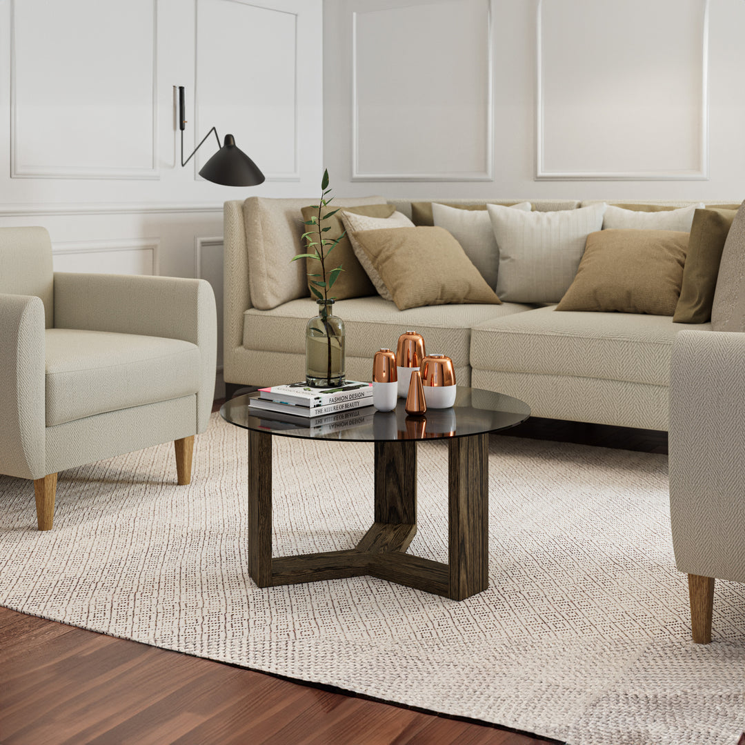 Coffee Table Hugo Smokey Brown