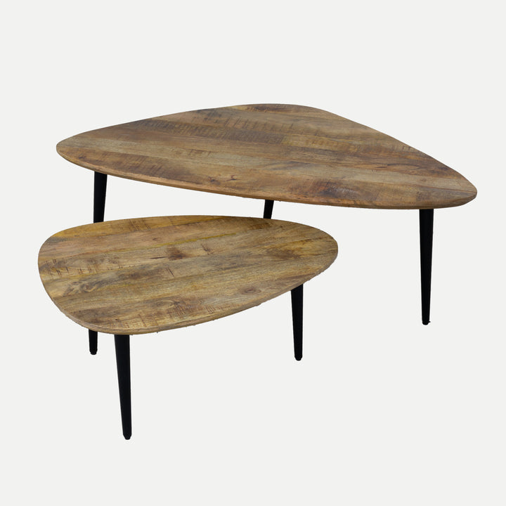 Coffee Table Set Peyton Brown