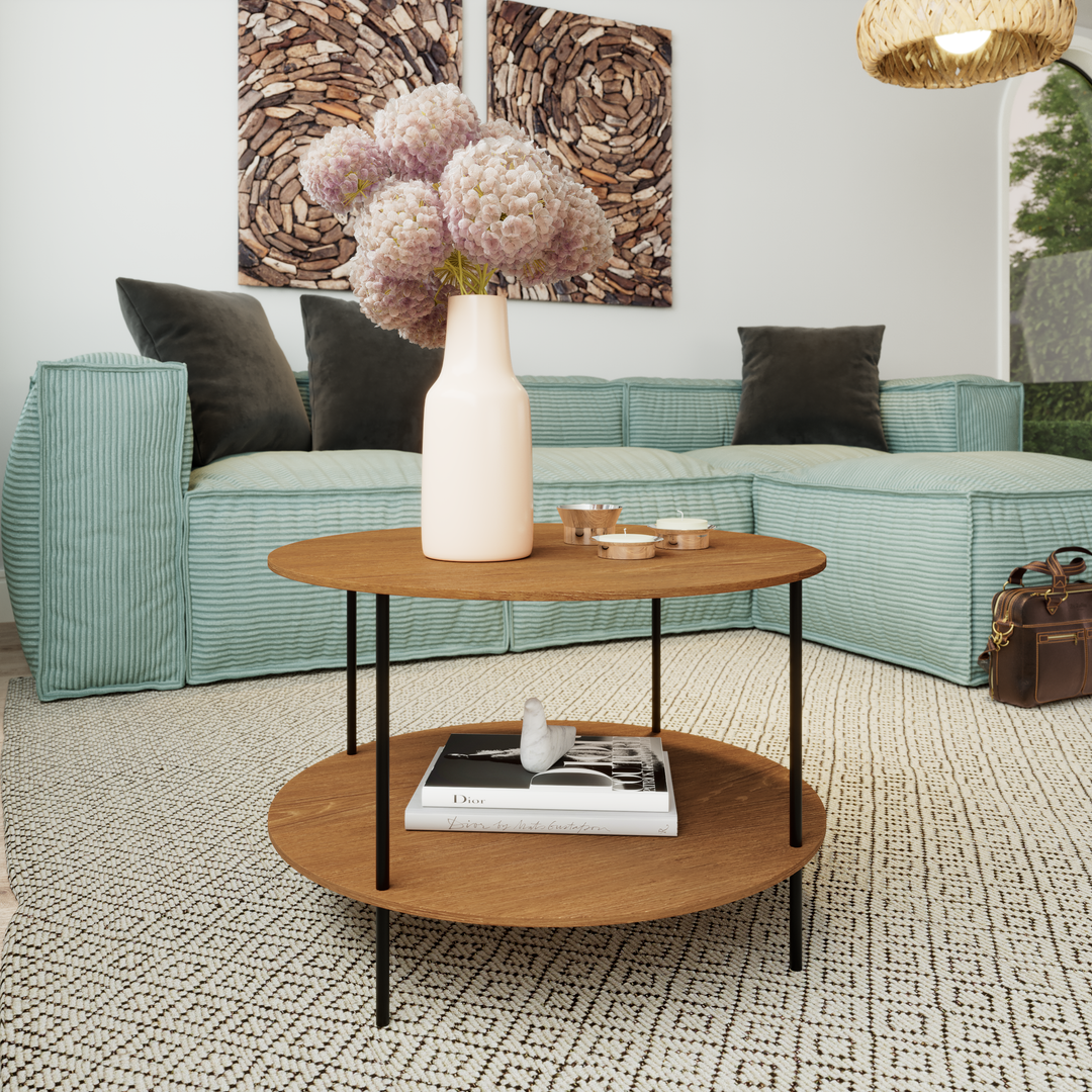 Coffee Table Enkosi Walnut Finish