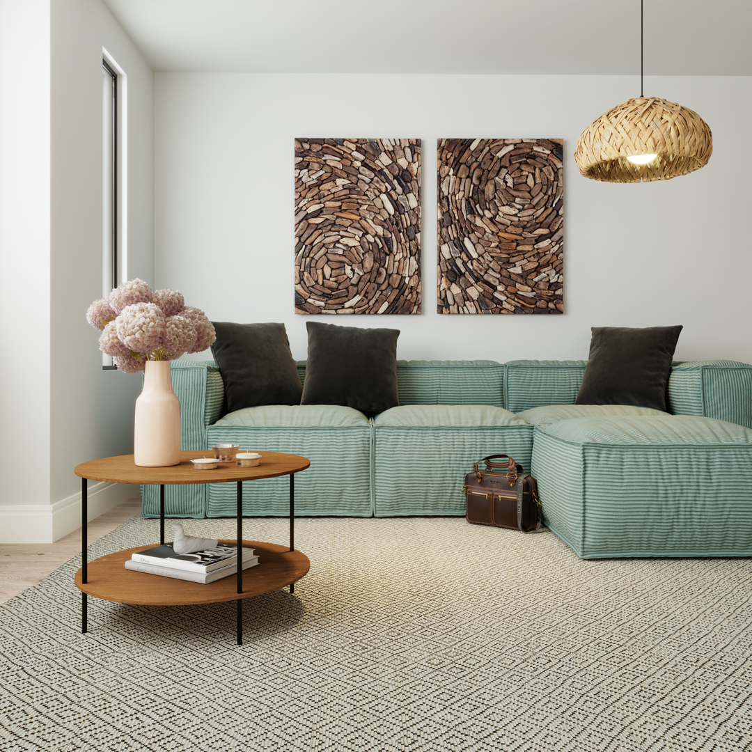 Coffee Table Enkosi Walnut Finish