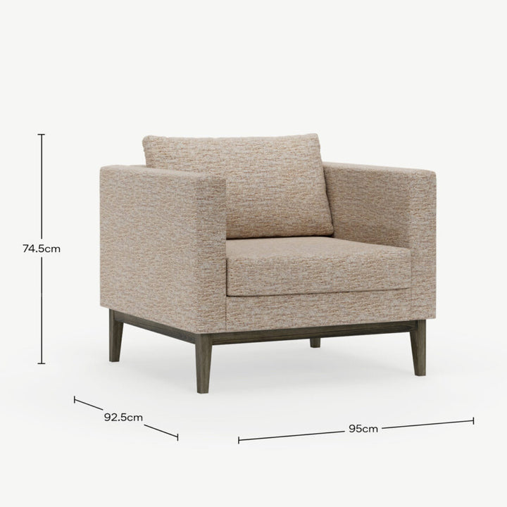 Occasional Chair Carta Driftwood