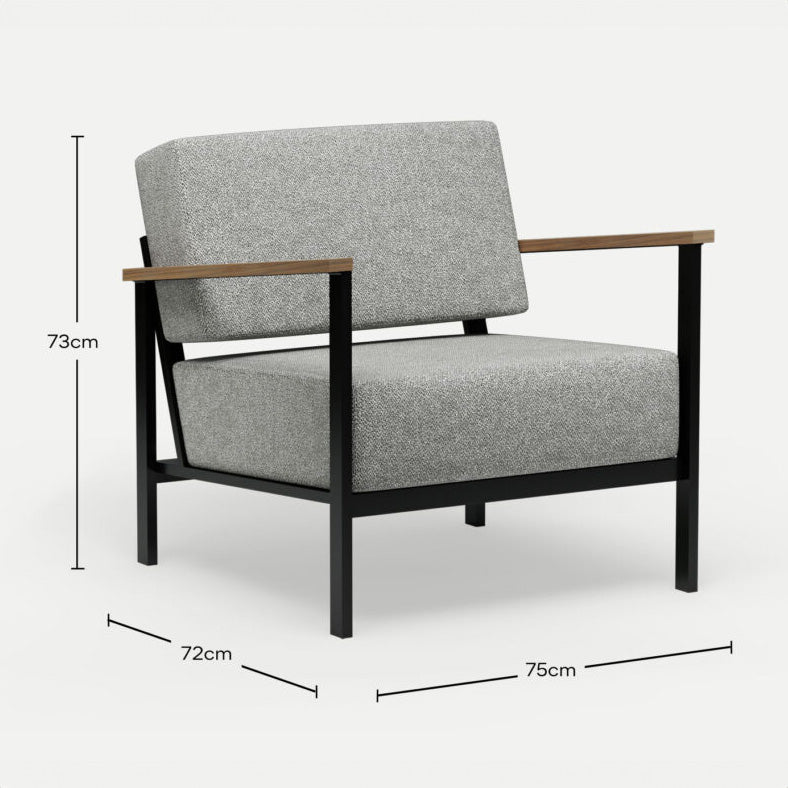 Occasional Chair Newton Grey