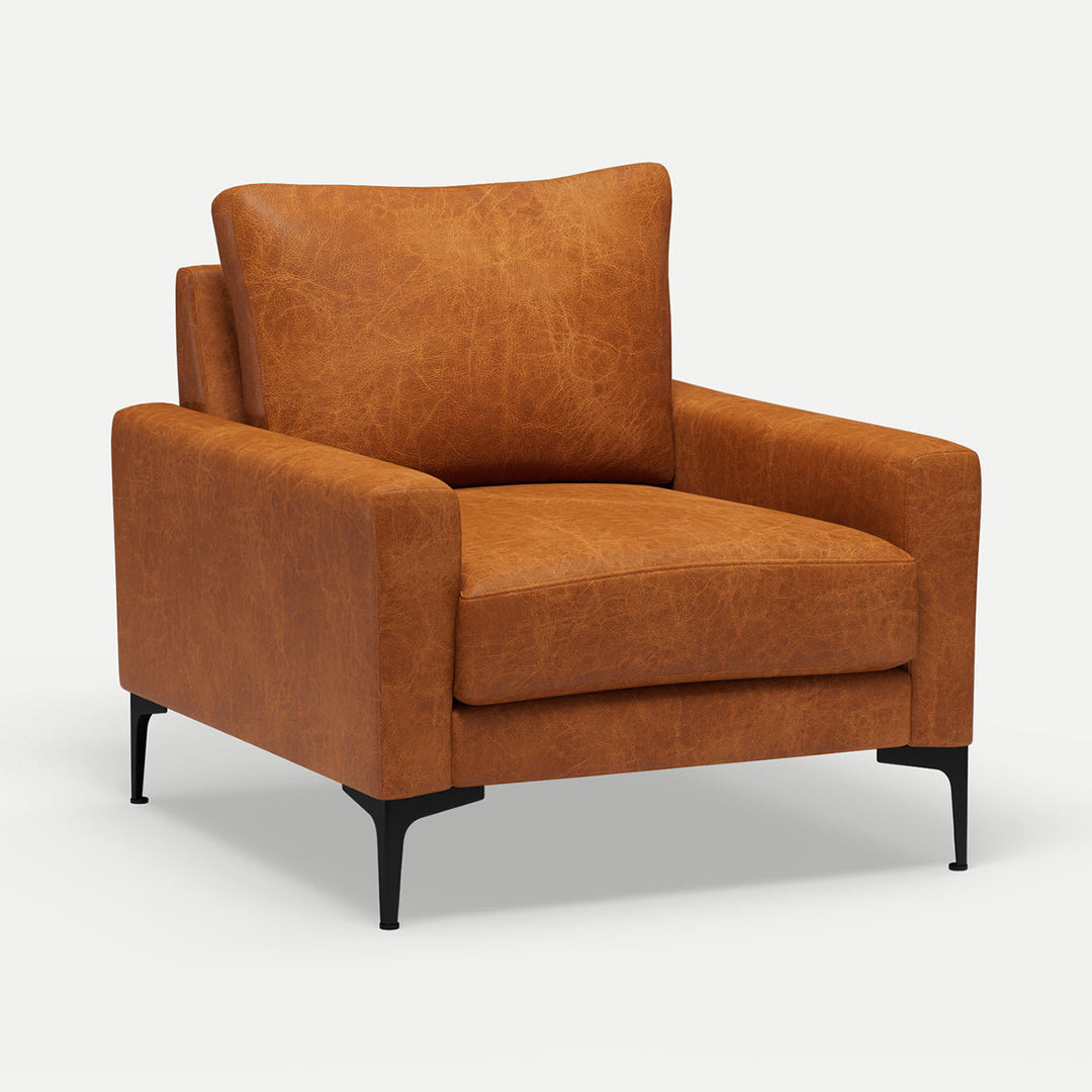 Occasional Chair Urban Tan Premium Leather