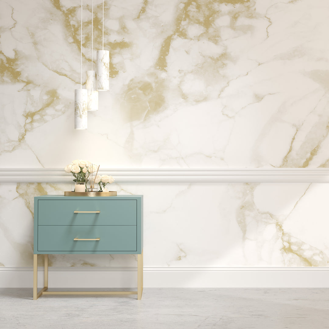 Bedside Pedestal Lilo Satin Turquoise