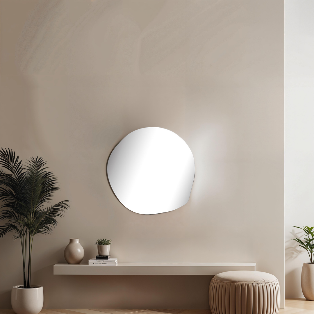 Mirror Irregular Morgan Black