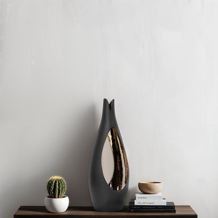 Candle Holder Harper Medium Black