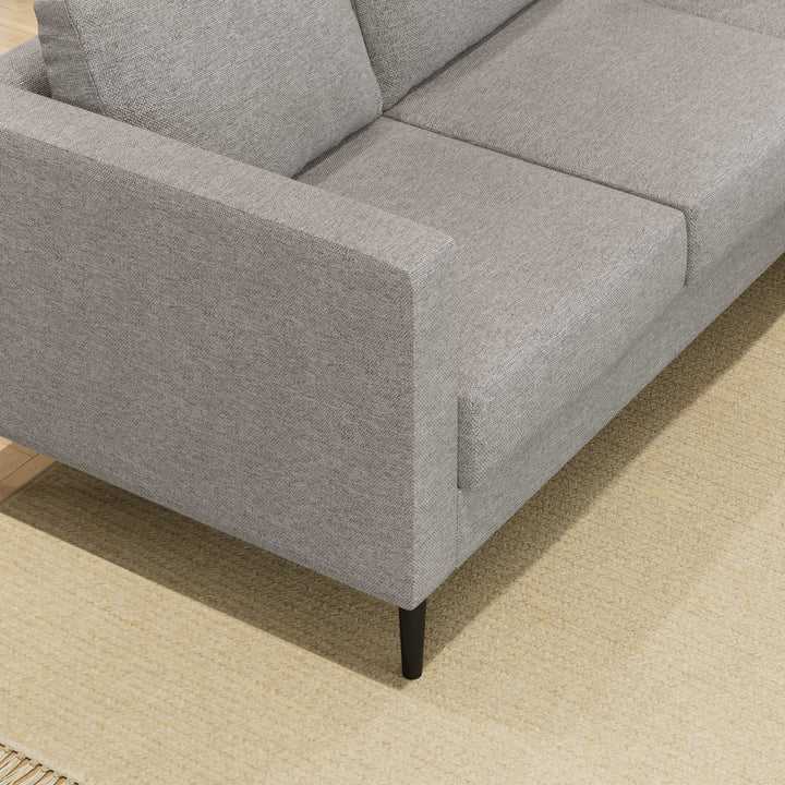L-Shaped Couch Carina Beige