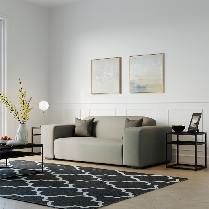 2 Seater Couch Kuba Smoke