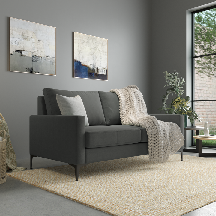 2 Seater Couch Urban Graphite