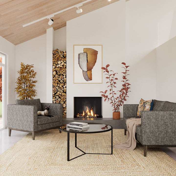 2 Seater Couch Carta Chocolate