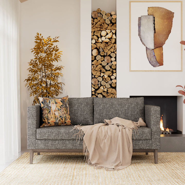 2 Seater Couch Carta Chocolate