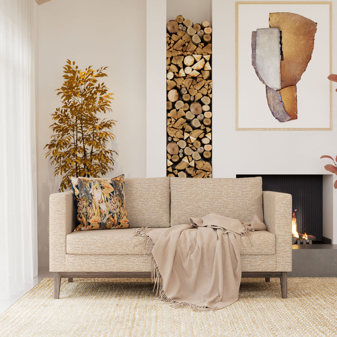 2 Seater Couch Carta Driftwood