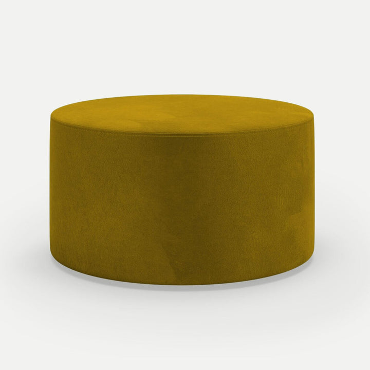 Round Coffee Table Galaxy Sulphur Gold Velvet