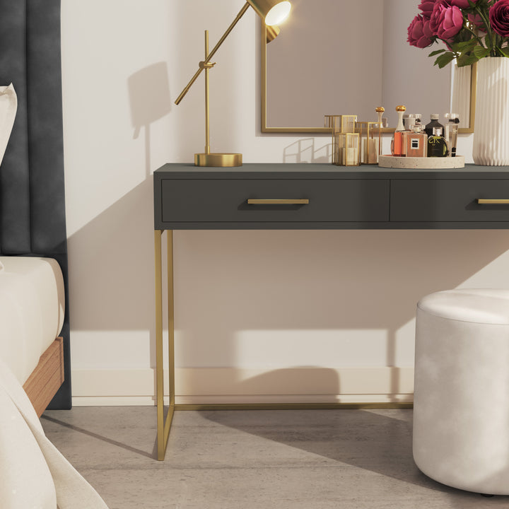 Dresser / Desk Lilo Satin Dark Grey