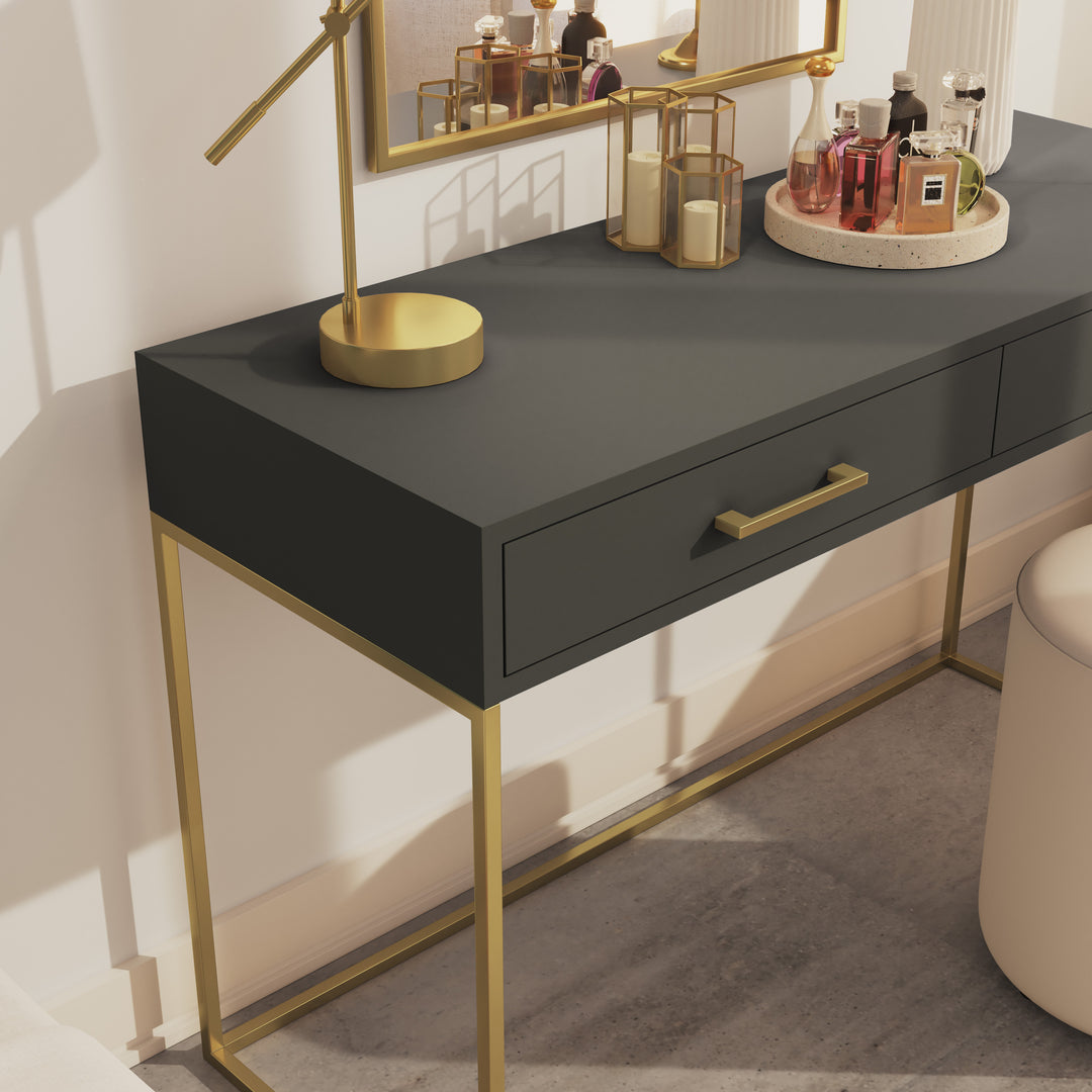 Dresser / Desk Lilo Satin Dark Grey