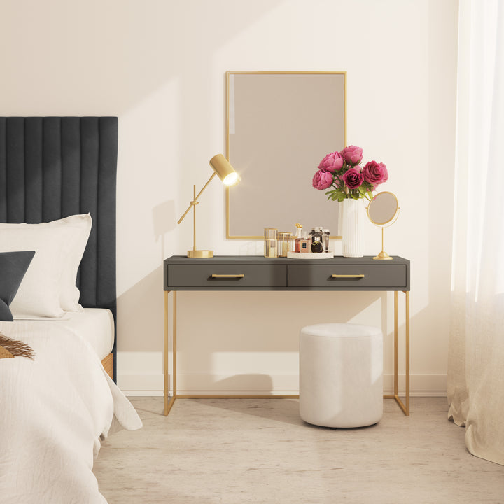 Dresser / Desk Lilo Satin Dark Grey