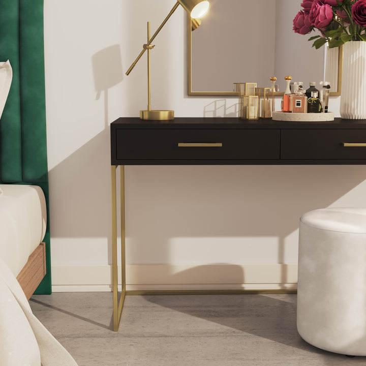 Dresser / Desk Lilo Satin Black
