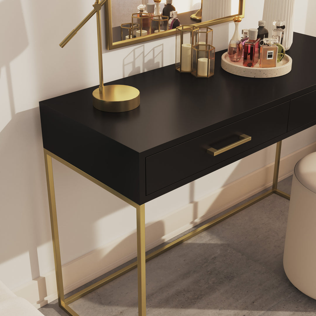 Dresser / Desk Lilo Satin Black