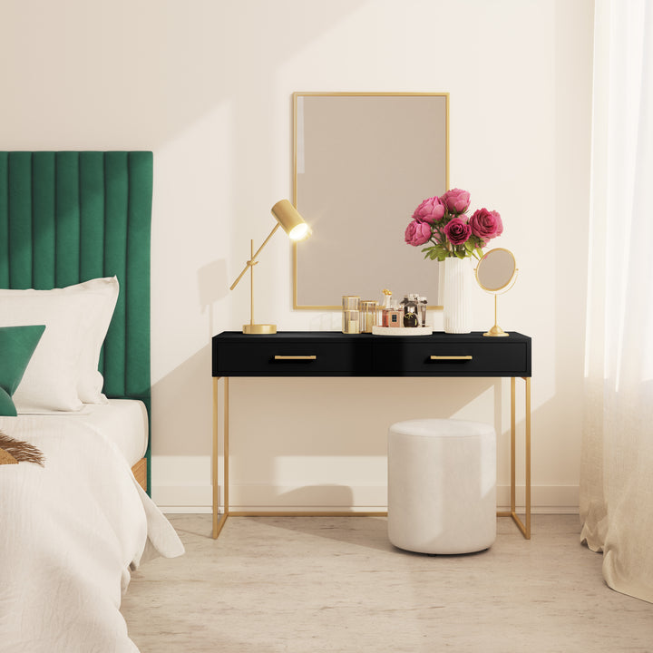 Dresser / Desk Lilo Satin Black