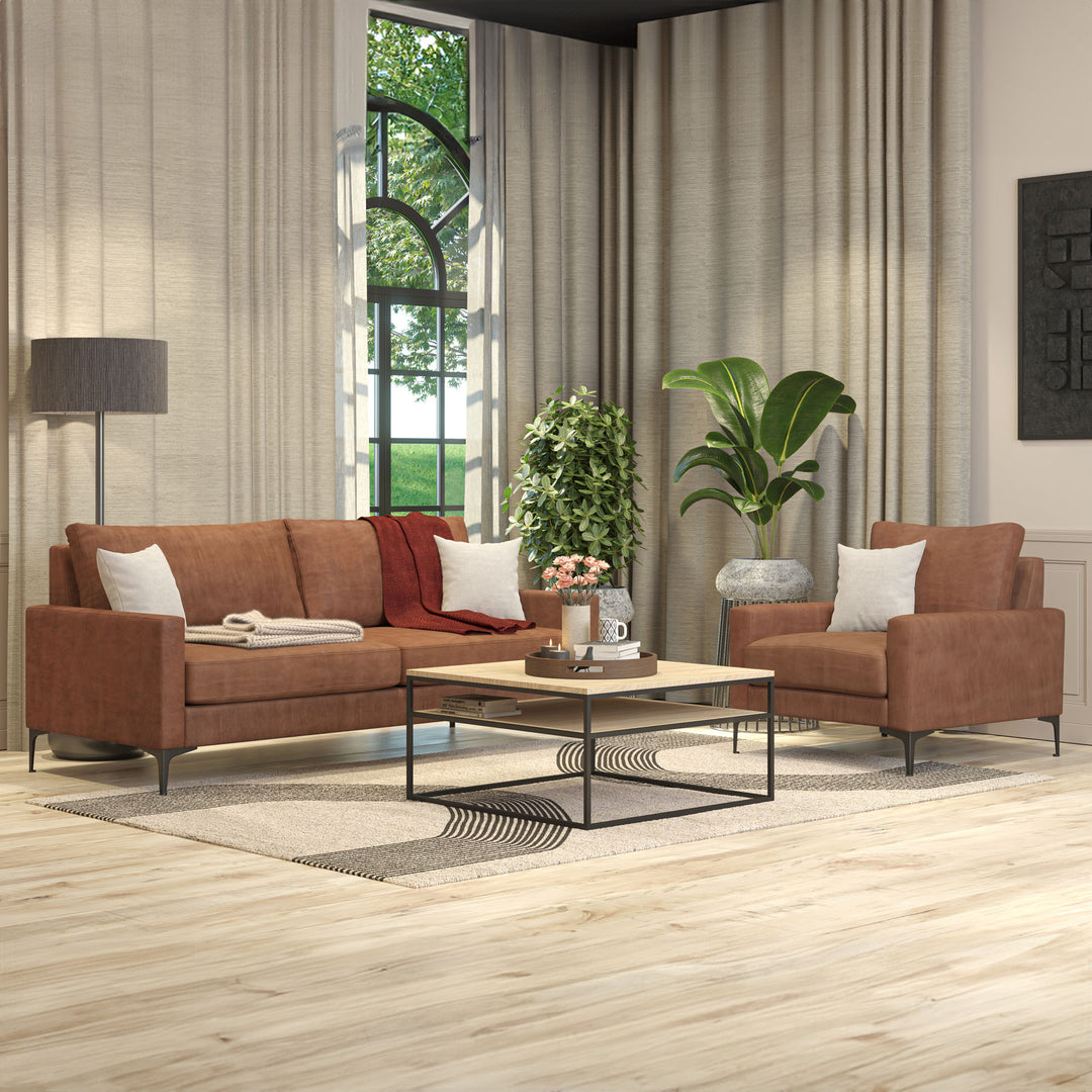 Occasional Chair Urban Wild Whiskey Premium Leather