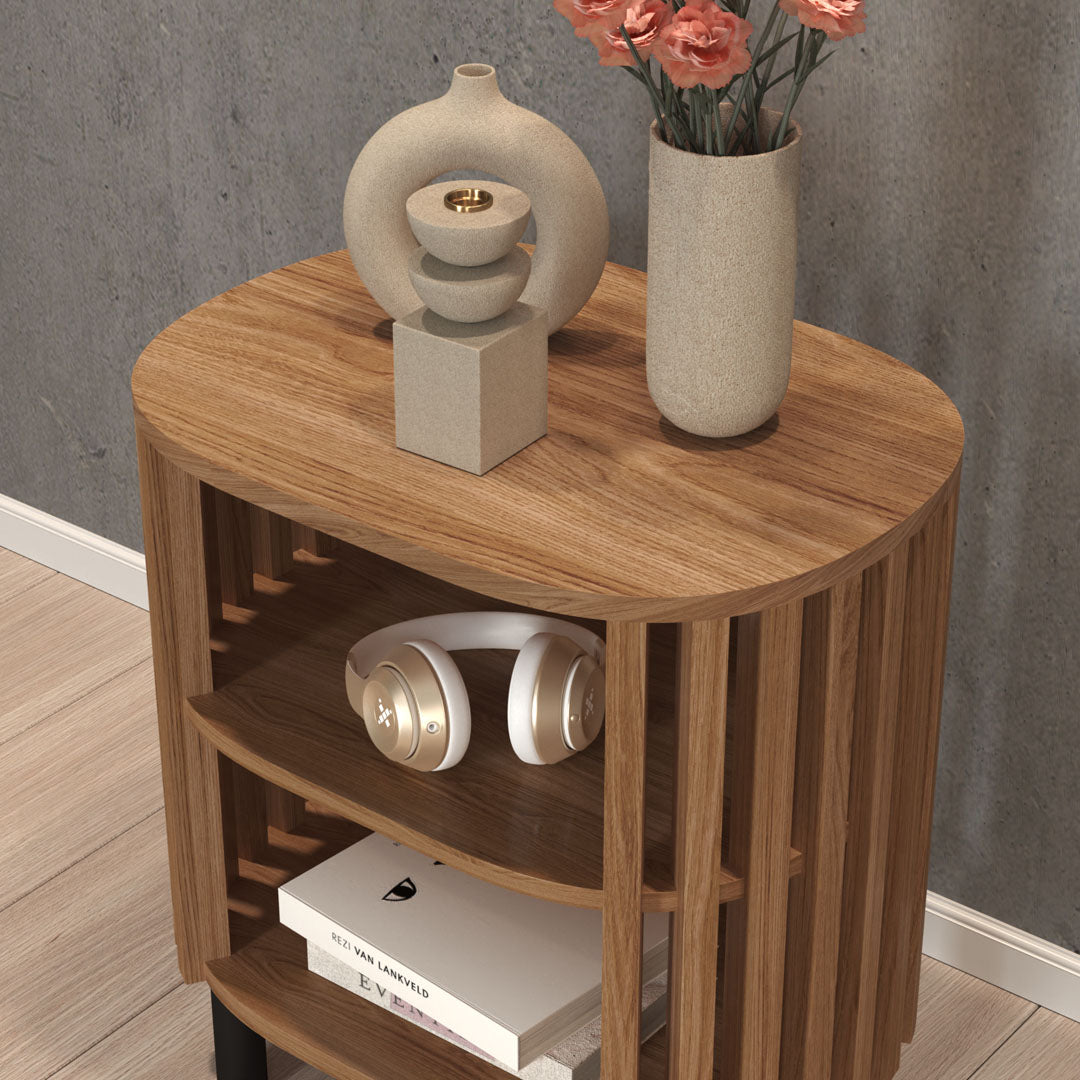 Bedside Pedestal Oslo Brown