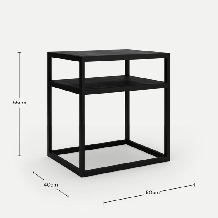 Side Table Ledo Super Black