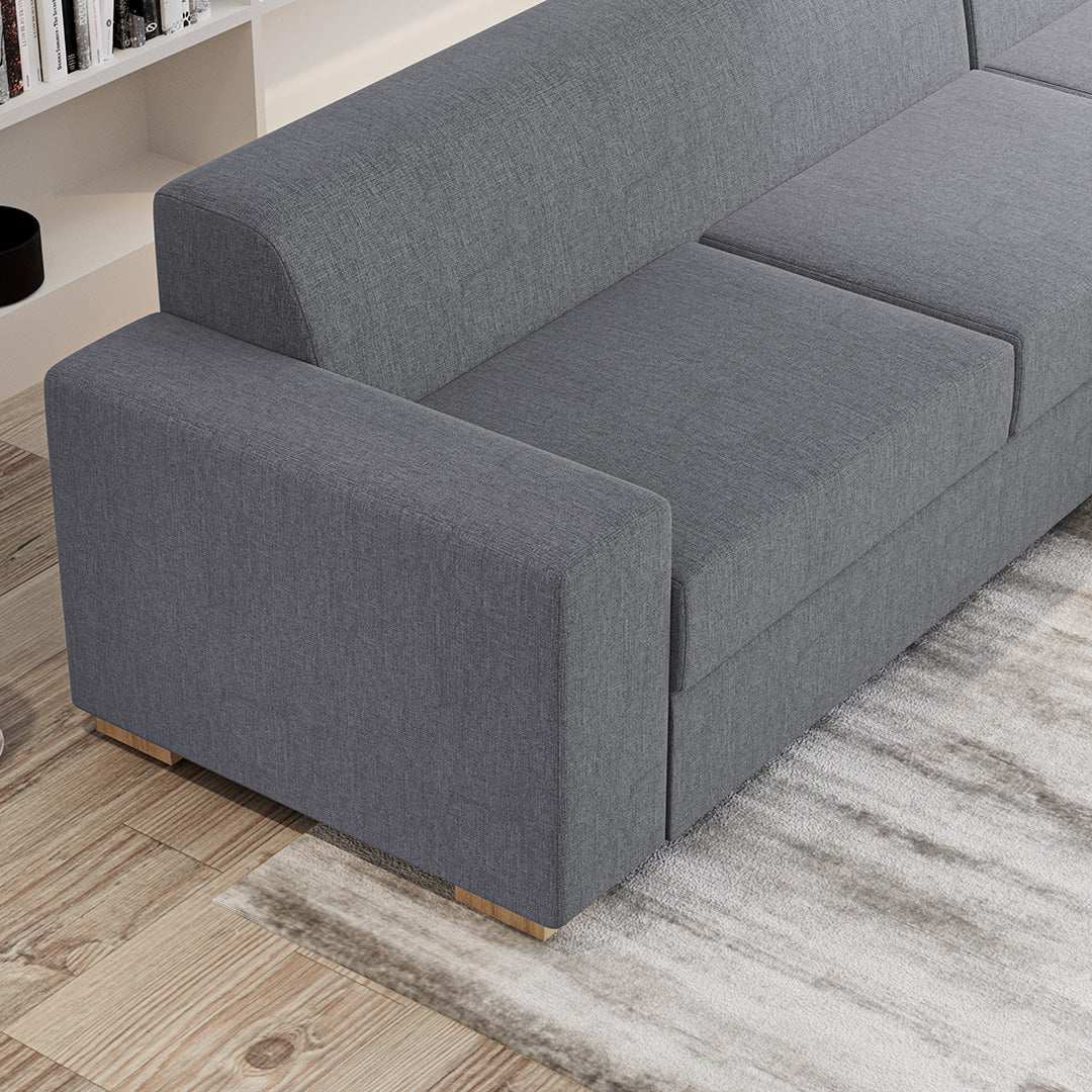 L-Shaped Couch Barbell Storm