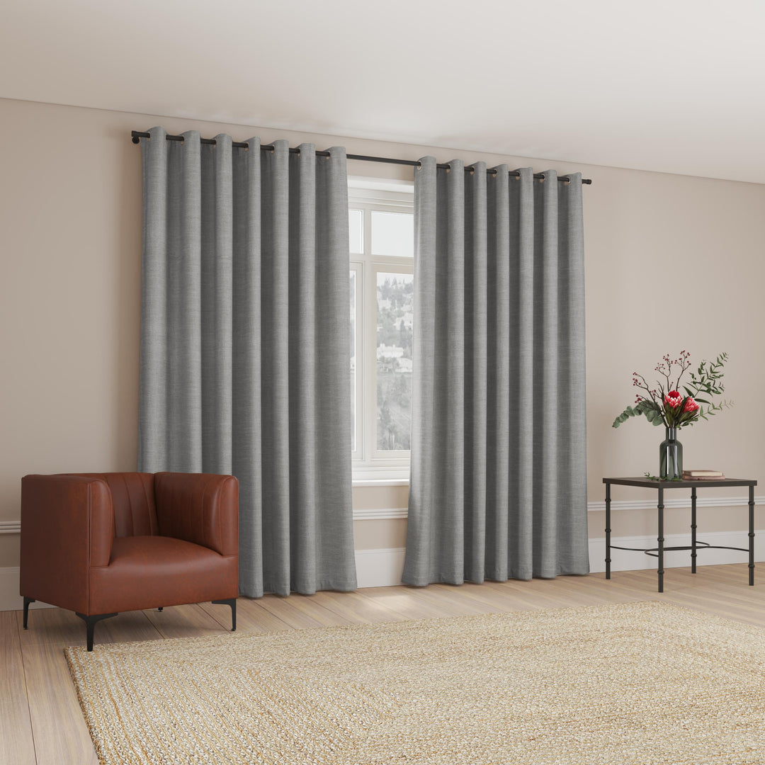 Blockout Curtain Eyelet Storm – 230 x 250cm