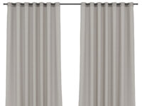 Sheer Curtain Eyelet Earthy Brown - 230 x 218cm