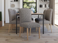 Dining Chair Delphyne Charcoal Grey