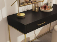 Dresser / Desk Lilo Satin Black