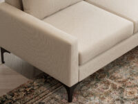 L-Shaped Couch Urban Ivory